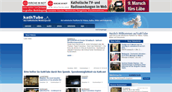 Desktop Screenshot of kathtube.com
