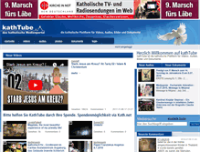 Tablet Screenshot of kathtube.com